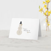 kankerbewustzijn Kerst Vakantie Groet Kaarten (Gele Bloem)