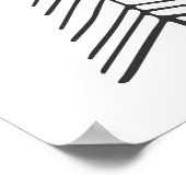 kankerbewustzijn. Kerst Vakantie Poster Prints (Hoek)