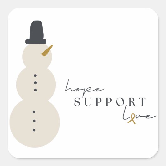kankerbewustzijn. Kerstvakantie Stickers (Voorkant)