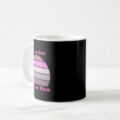 Kankerbewustzijn koffiemok (Voorkant links)