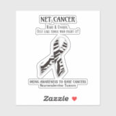 Kankerbewustzijn Neuro-endocriene Sticker (Vel)
