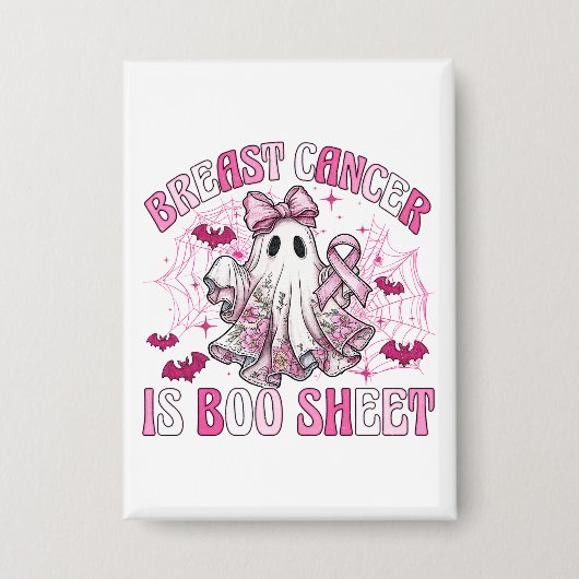Kankerbewustzijn - Oktober We dragen Roze Button (Voorkant)