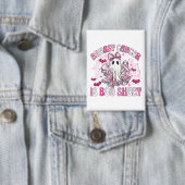 Kankerbewustzijn - Oktober We dragen Roze Button (Insitu)
