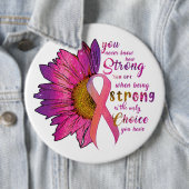 Kankerbewustzijn/ondersteuning Ronde Button 6,0 Cm (In situ)