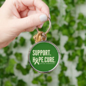 Kankerbewustzijn ondersteunt Hope Cure Sleutelhang Sleutelhanger (Hand)