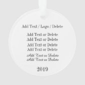 Kankerbewustzijn Ornament ribbons (achterkant)