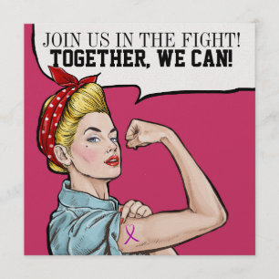 Kankerbewustzijn - Pink Ribbon uitnodiging