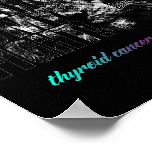 Kankerbewustzijn Poster (Hoek)