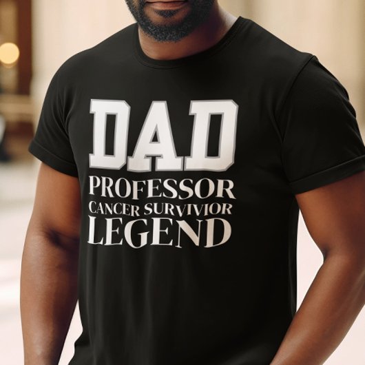 Kankerbewustzijn Professor Pap, ondersteuningsgesc T-shirt