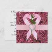 Kankerbewustzijn - Roze lint (Voorkant / Achterkant)