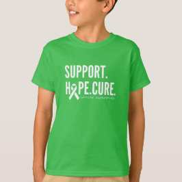 kankerbewustzijn steun hoop bidden Kinder T-Shirt