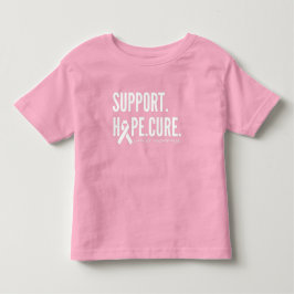 kankerbewustzijn steun hoop genezen peuter T-shirt
