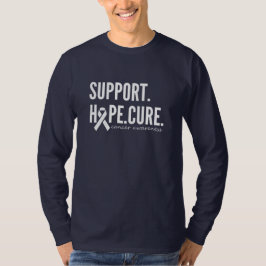 kankerbewustzijn steun hoop Shirt met lange mouwen
