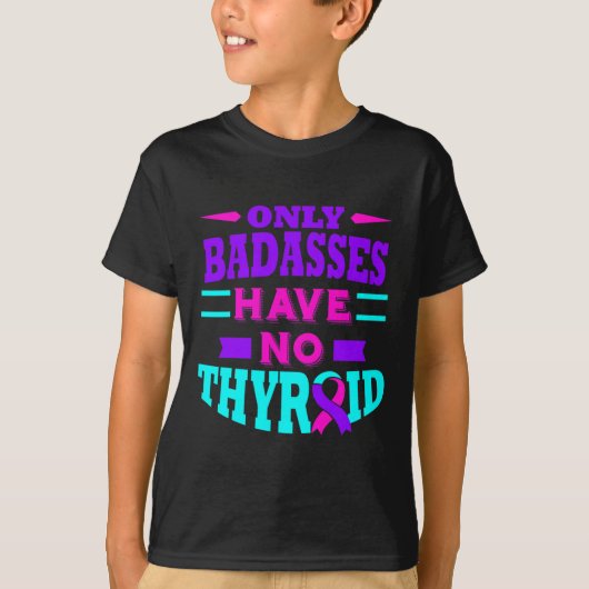Kankerbewustzijn thyroïdectomie verwijdering chiru t-shirt (Voorkant)