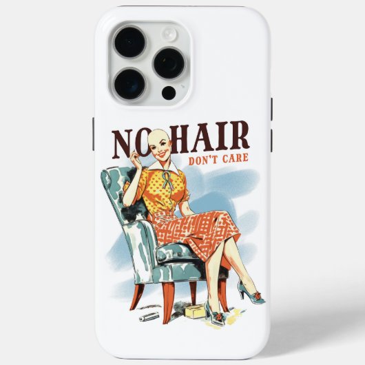 Kankerbewustzijn voor kale vrouwen krijgers Case-Mate iPhone case (Achterkant)
