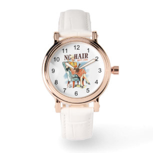 Kankerbewustzijn voor kale vrouwen krijgers horloge