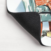 Kankerbewustzijn voor kale vrouwen krijgers muismat (Hoek)