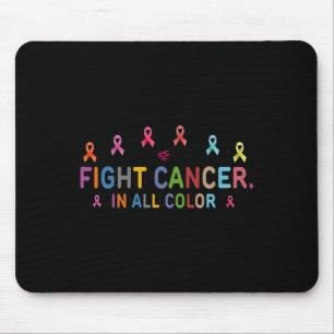 Kankerbewustzijn voor vrouwen Alle kankerproblemen Muismat