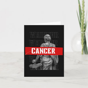Kankerbewustzijn Warrior Marathon T voor Cancer Su Kaart
