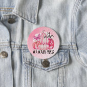 Kankerbewustzijn We Draag roze Ronde Button 7,6 Cm (In situ)