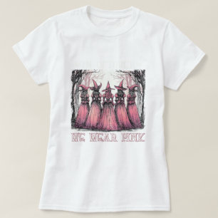 Kankerbewustzijn We dragen roze T-shirt
