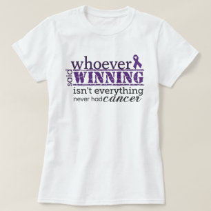 Kankerbewustzijn: Winnen is Alles T-shirt