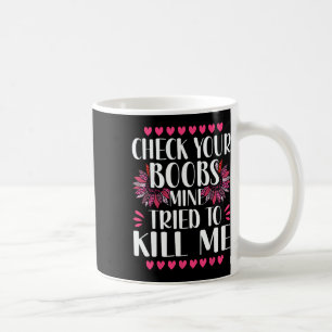 Kankerbewustzijnsondersteuner koffiemok