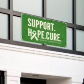 kankerbewustzijnsondersteuning genezen Banner Outd (Buitenkant Gebouw)