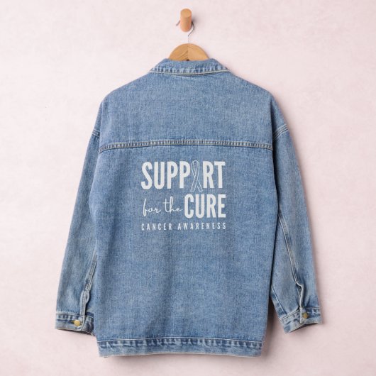 kankerbewustzijnsondersteuning genezen Denim Jacke Jacket (Hangar)