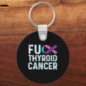 Kankerbewustzijnsproducten - Overleving van schild Sleutelhanger (Voorkant)