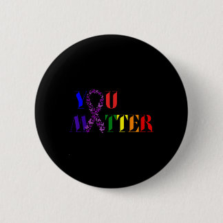 Kankerbewustzijnszorg - Jij  Ronde Button 5,7 Cm
