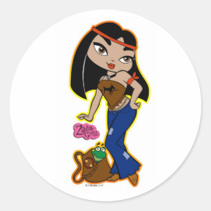 Kankerblokkers Ronde Sticker