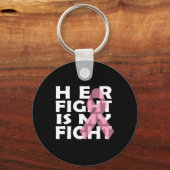 Kankerborstkanker Sleutelhanger (Voorkant)