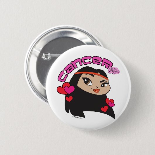 KankerButton Ronde Button 5,7 Cm (Voorkant /achterkant)