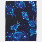 KANKERCELLEN FLEECE DEKEN (Voorkant)