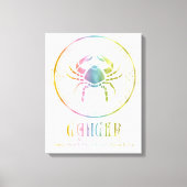 Kankercompatibiliteit ontworpen canvas afdruk (Voorkant)