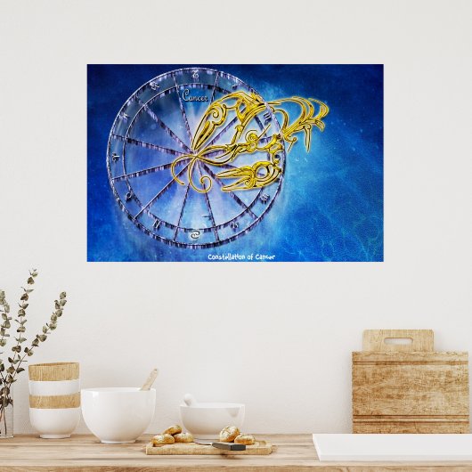 Kankerconcentratie Poster (Keuken)