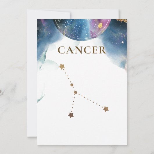 Kankerconstellatie, Celsius tabelnummer (Achterkant)