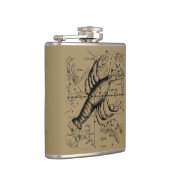 Kankerconstellatie door Hevelius circa 1690 Heupfles (Rechts)