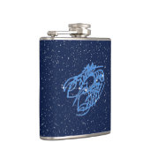 Kankerconstellatie en dierentuin met sterren heupfles (Rechts)