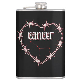 Kankerconstellatie Gothic Dark Celestial Edgy Heupfles