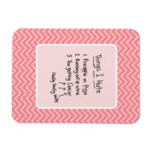 Kankerdiagnose Lichte Humor Magneet (Horizontaal)