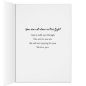 Kankerdiagnose, we verliezen de hoop niet (Binnen (Rechts))