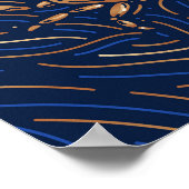 Kankerdierenteken | Digitale Zodiac-afdrukken Poster (Hoek)