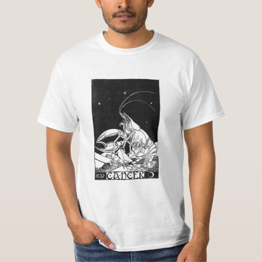 Kankerdierenteken T-shirt (Voorkant)