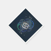 Kankerdierentuin-gebarentriekelement Servet (Hoek)