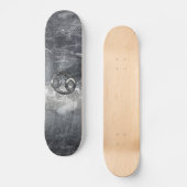 Kankerdiersymbool in gedempt decor persoonlijk skateboard (Voorkant)
