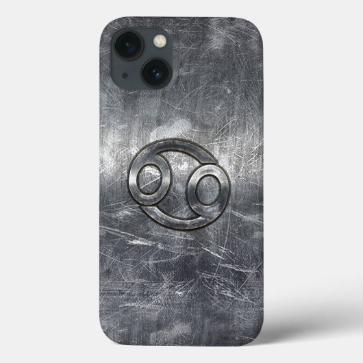 Kankerdiersymbool Industriële stijl Case-Mate iPhone Case (Achterkant)