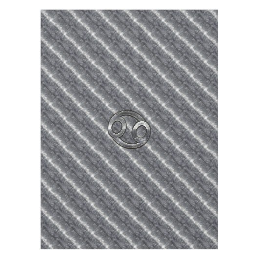 Kankerdiersymbool Industriële stijl Tafelkleed (Voorkant)