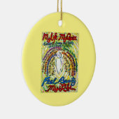 Kankergedicht White Angel Art Custom Gift Ornament (Rechts)